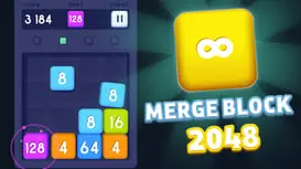 Merge Block 2048 background
